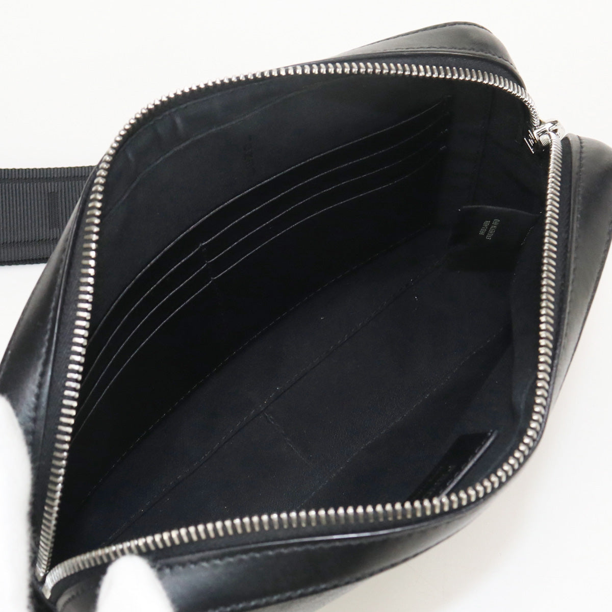 FENDI Diagonal Camera Case Shoulder Bag - Black