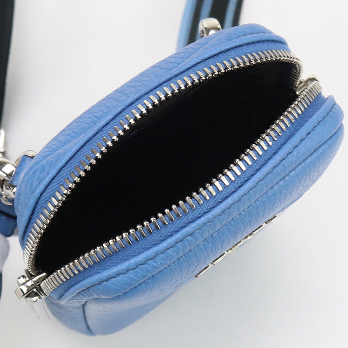 PRADA Saffiano Leather Shoulder Bag - Blue