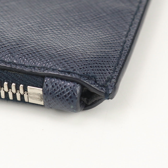 PRADA Saffiano Leather Clutch Bag - Black