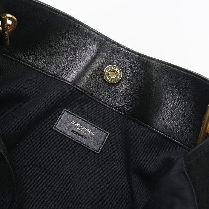 SAINT LAURENT Jamie Tote Bag Lambskin - Black