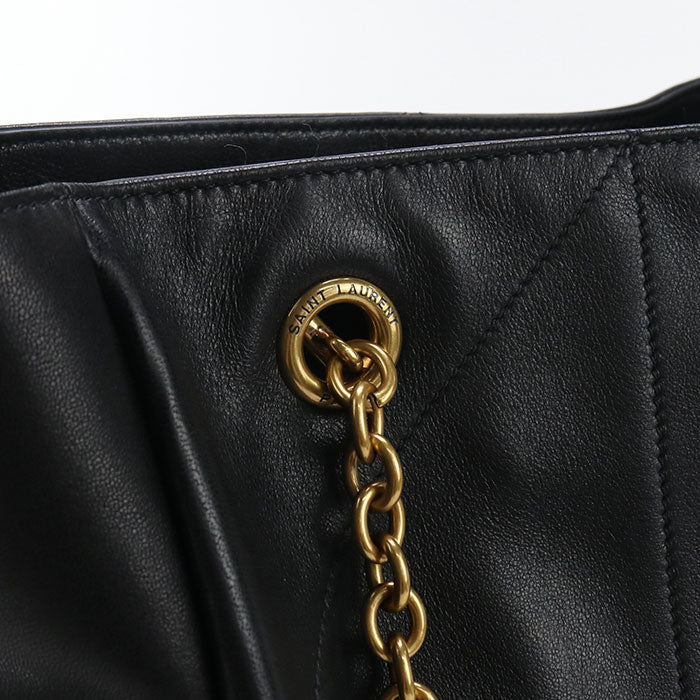 SAINT LAURENT Jamie Tote Bag Lambskin - Black