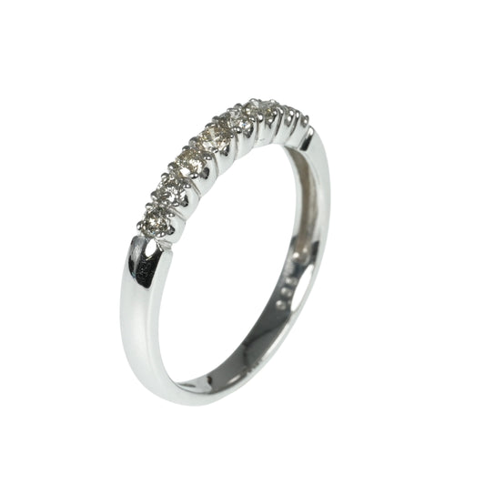 14K White Gold 0.30 Carat Diamond Ring Jewelry