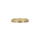 Cartier Vendome 18K Three Tone Ring Jewelry