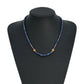 Sapphire Necklace - 14K - Blue