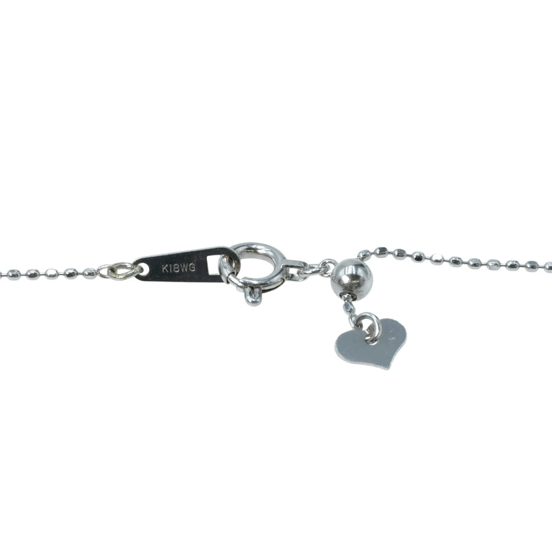 Diamond 0.411 Necklace - K18WG/Pt900