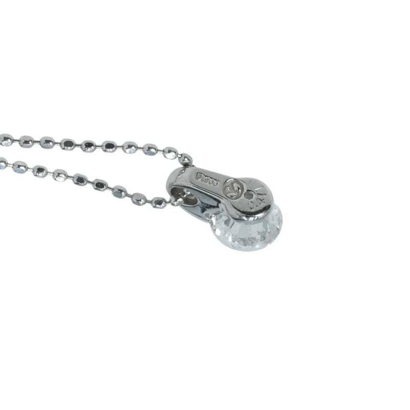 Diamond 0.411 Necklace - K18WG/Pt900