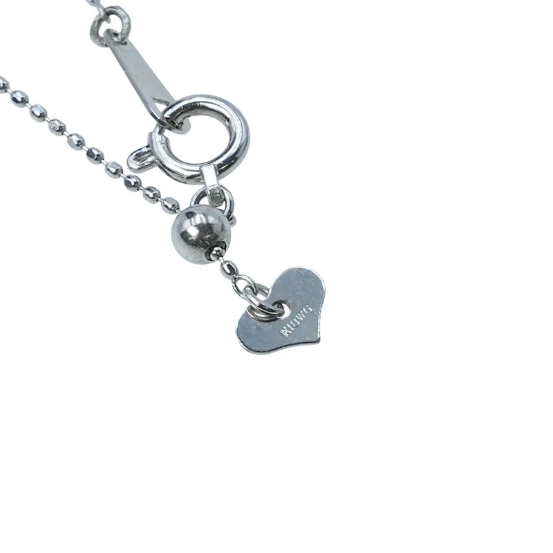 Diamond 0.411 Necklace - K18WG/Pt900