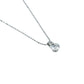 Diamond 0.411 Necklace - K18WG/Pt900