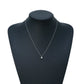 Diamond 0.411 Necklace - K18WG/Pt900