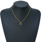 Dior Clair D Lune Necklace Metal Crystal