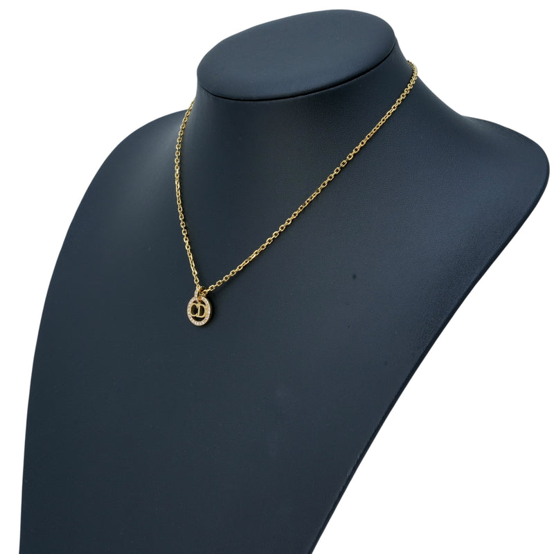 Dior Clair D Lune Necklace Metal Crystal
