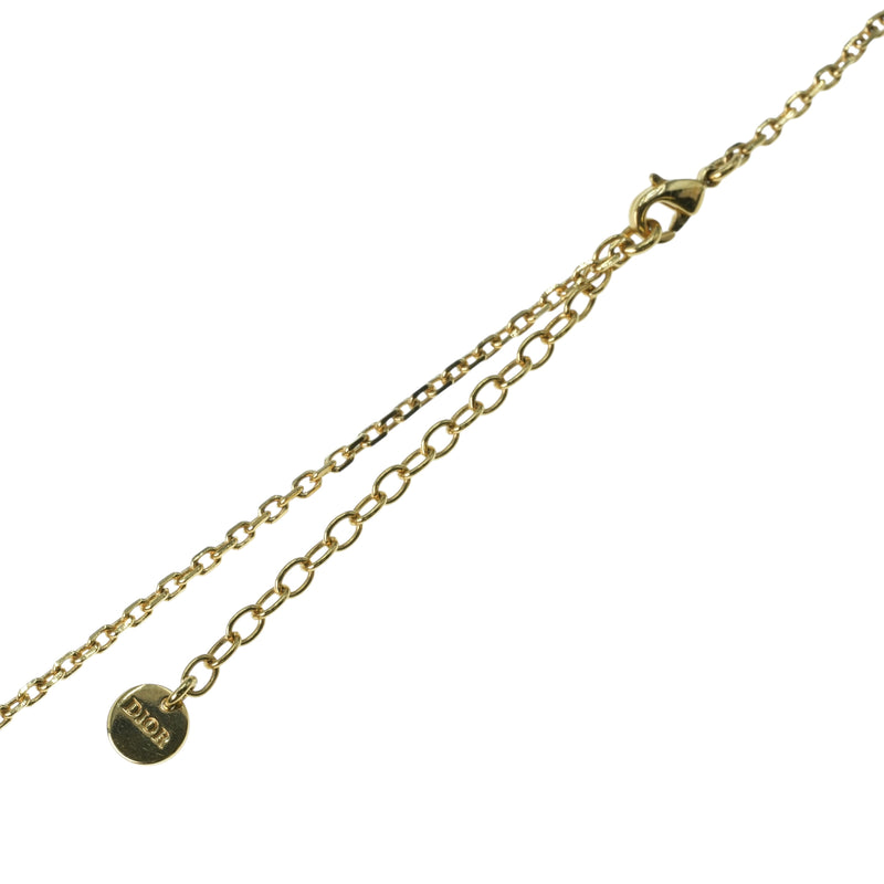 Dior Clair D Lune Necklace Metal Crystal