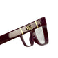 GUCCI Red Frame Eyeglasses Sunglasses