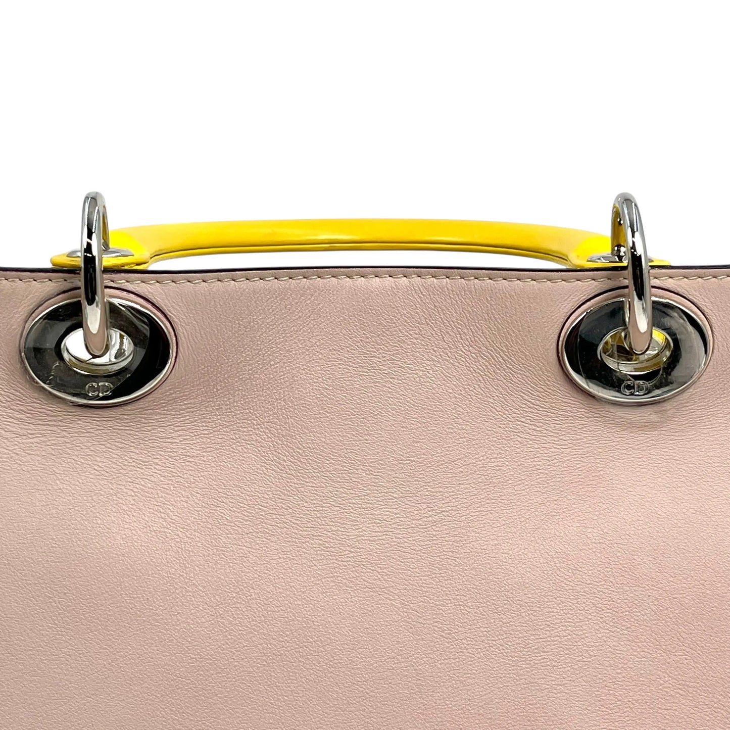 Dior Diorissimo Tote Bag Shoulder Bag - Beige Yellow