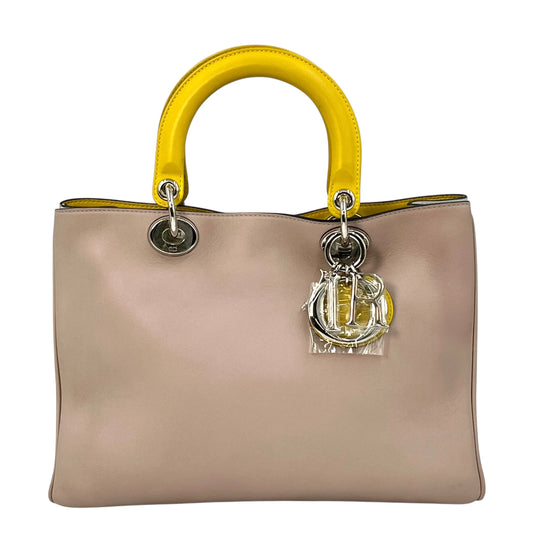 Dior Diorissimo Tote Bag Shoulder Bag - Beige Yellow