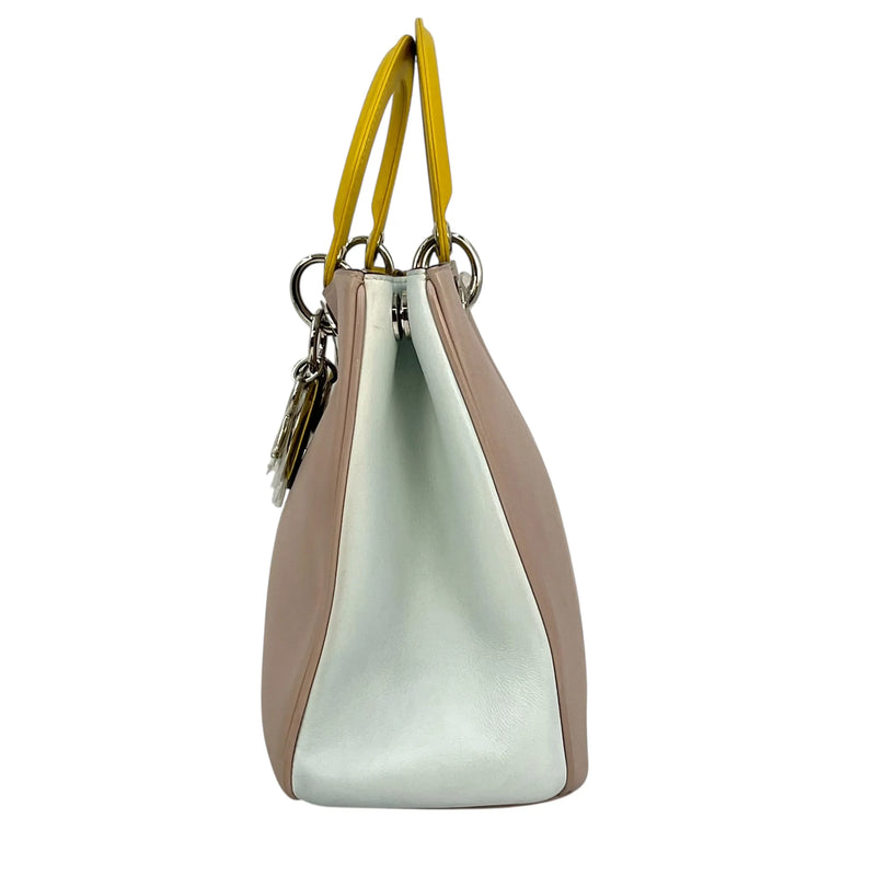 Dior Diorissimo Tote Bag Shoulder Bag - Beige Yellow