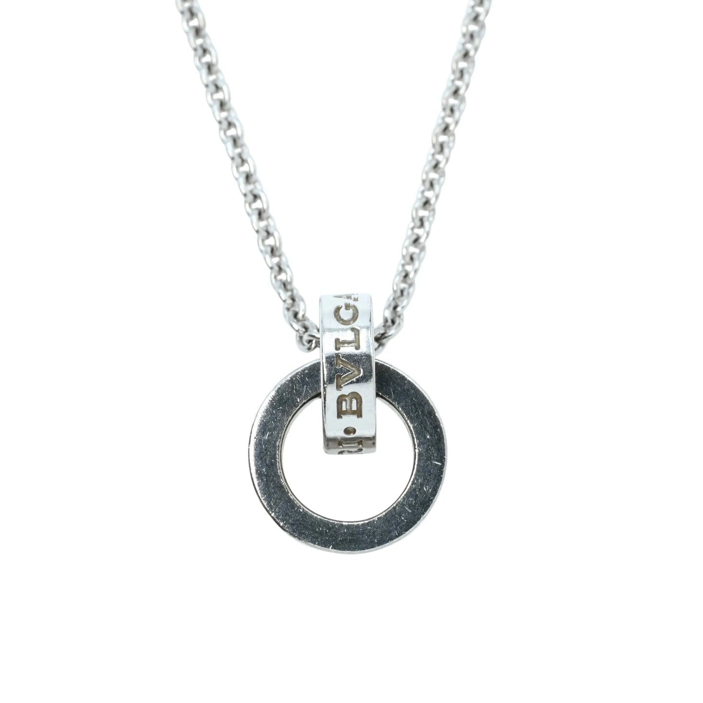 BVLGARI Bvlgari Bvlgari 5PD Necklace - 18KWG