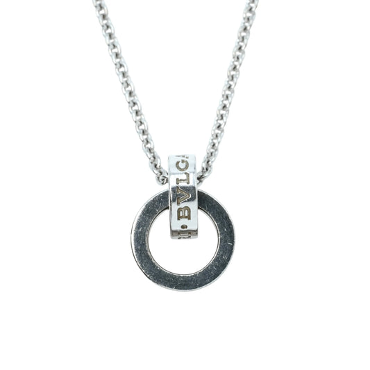 BVLGARI Bvlgari Bvlgari 5PD Necklace - 18KWG