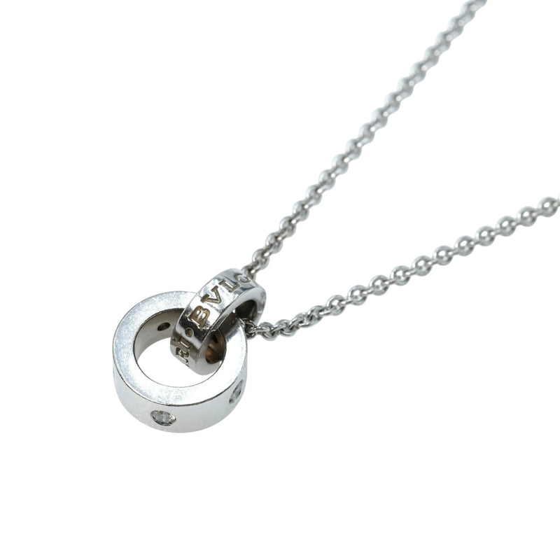 BVLGARI Bvlgari Bvlgari 5PD Necklace - 18KWG