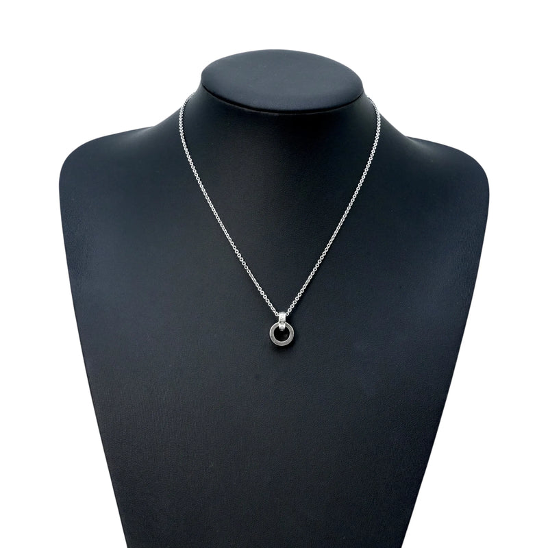 BVLGARI Bvlgari Bvlgari 5PD Necklace - 18KWG