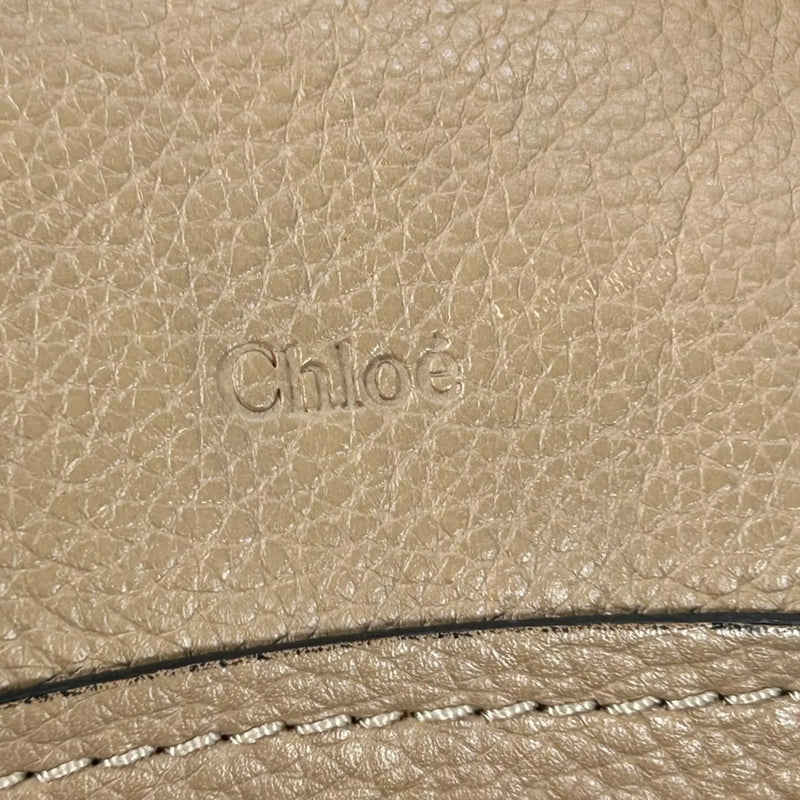 Chloe Paraty Small Hand Bag - Beige