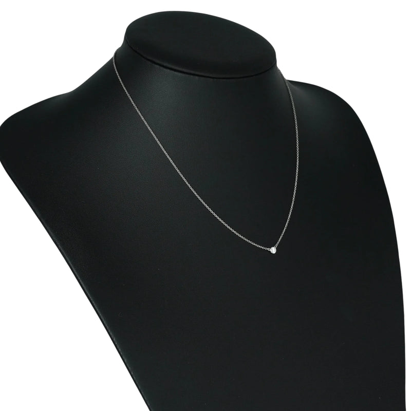 Tiffany & Co By The Yard Diamond Necklace Pt950