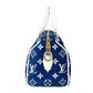 Louis Vuitton Speedy 20 Bandouliere Velvet Hand Bag Shoulder Bag - Blue White