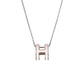 Hermès Mini Pop Ash Necklace - Pink - 28317