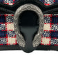 GUCCI Dionysus Tweed Shoulder Bag - Red × Blue × White 