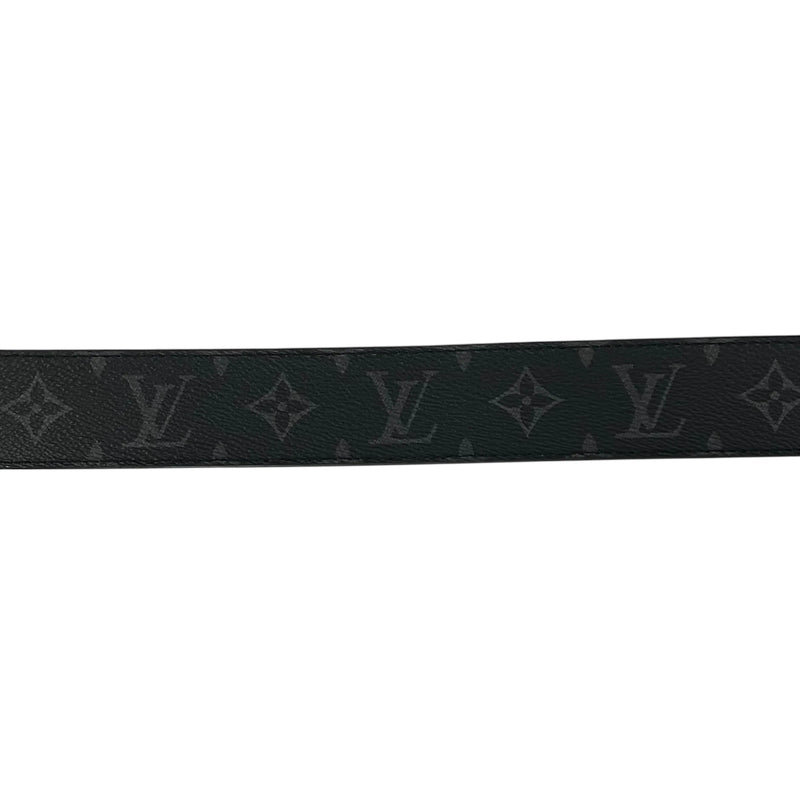 Louis Vuitton Monogram Eclipse Belt - Black - 29069