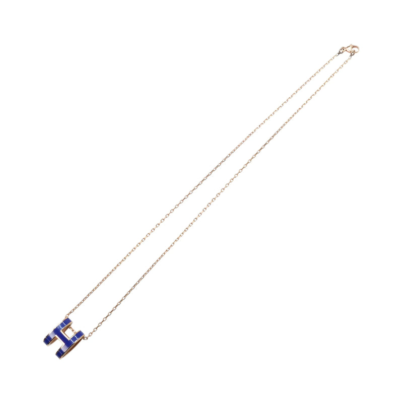 Hermès Pop H Pendant Necklace - Blue