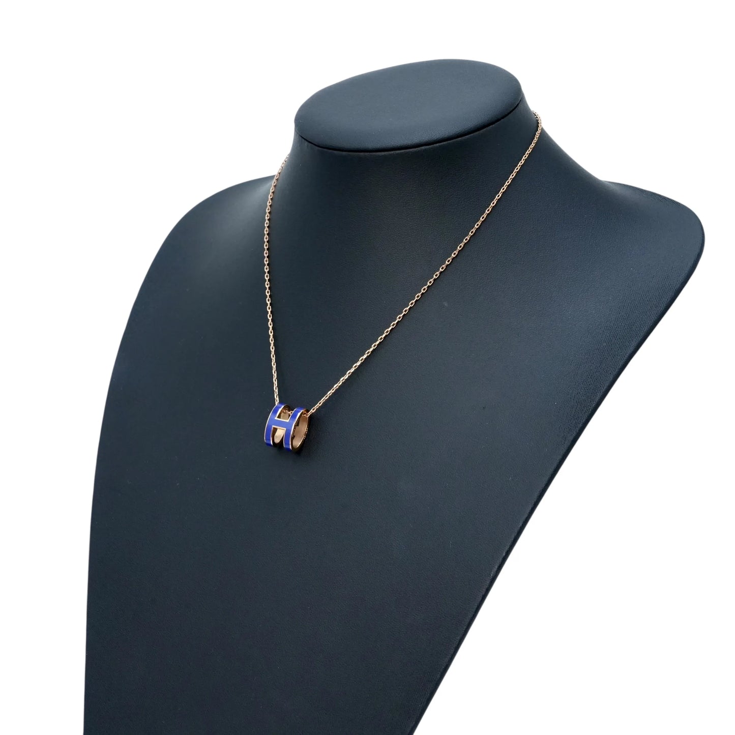 Hermès Pop H Pendant Necklace - Blue