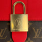 Louis Vuitton Monogram Locky BB Hand Bag Shoulder Bag - Red