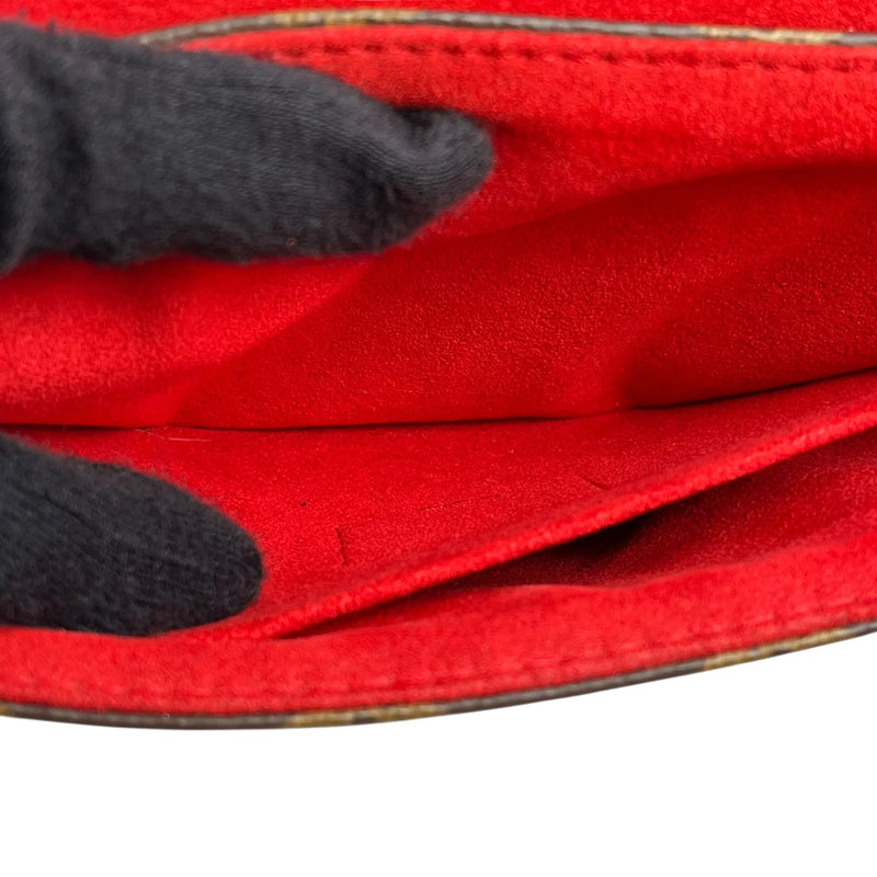 Louis Vuitton Monogram Locky BB Hand Bag Shoulder Bag - Red