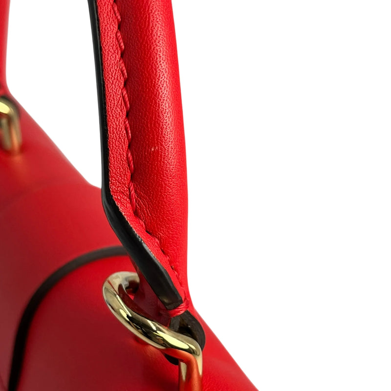 Louis Vuitton Monogram Locky BB Hand Bag Shoulder Bag - Red