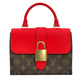 Louis Vuitton Monogram Locky BB Hand Bag Shoulder Bag - Red