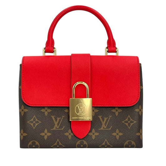 Louis Vuitton Monogram Locky BB Hand Bag Shoulder Bag - Red