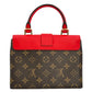 Louis Vuitton Monogram Locky BB Hand Bag Shoulder Bag - Red