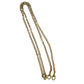 Louis Vuitton Pochette Double Zip Monogram Empreinte Shoulder Bag Chain Shoulder Wallet - Beige Cream