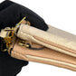 Louis Vuitton Pochette Double Zip Monogram Empreinte Shoulder Bag Chain Shoulder Wallet - Beige Cream