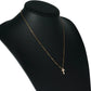 Diamond Cross Pendant Necklace 0.30ct 18K