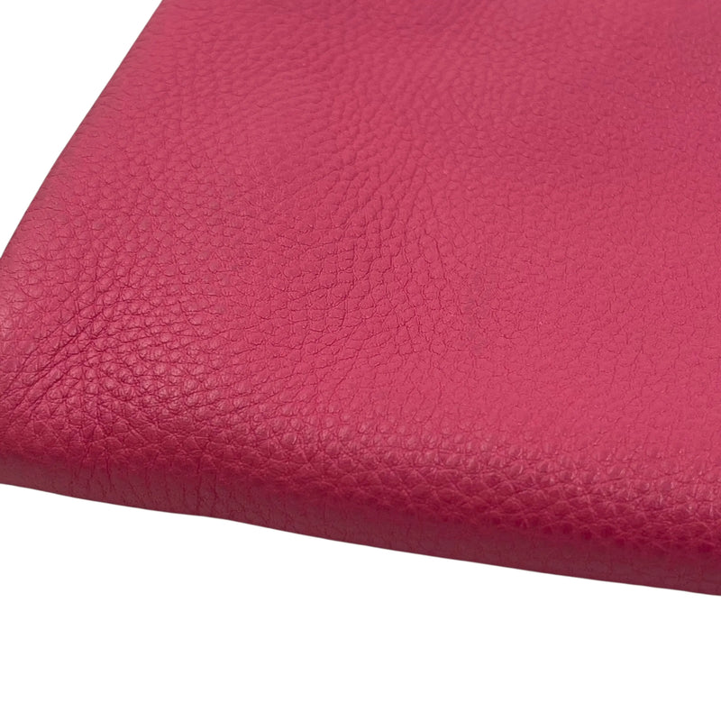 PRADA Vitello Daino Leather Shoulder Bag - Pink
