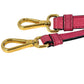 PRADA Vitello Daino Leather Shoulder Bag - Pink