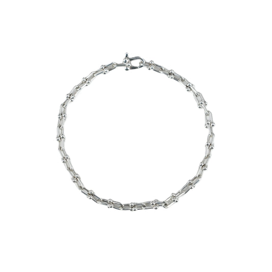 Tiffany &amp; Co. Hardware Micro Link Bracelet - SV925 