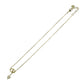 Dior CD Necklace Crystal Heart Charm