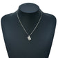 Dior Rhinestone Hearts Playing Card Necklace