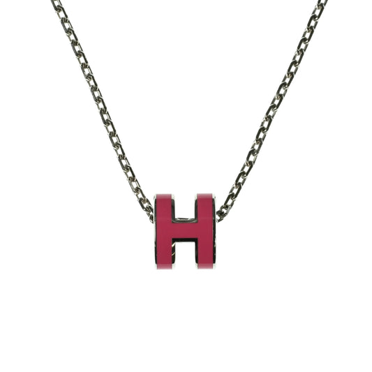 Hermès Mini Pop Pendant Pink Necklace