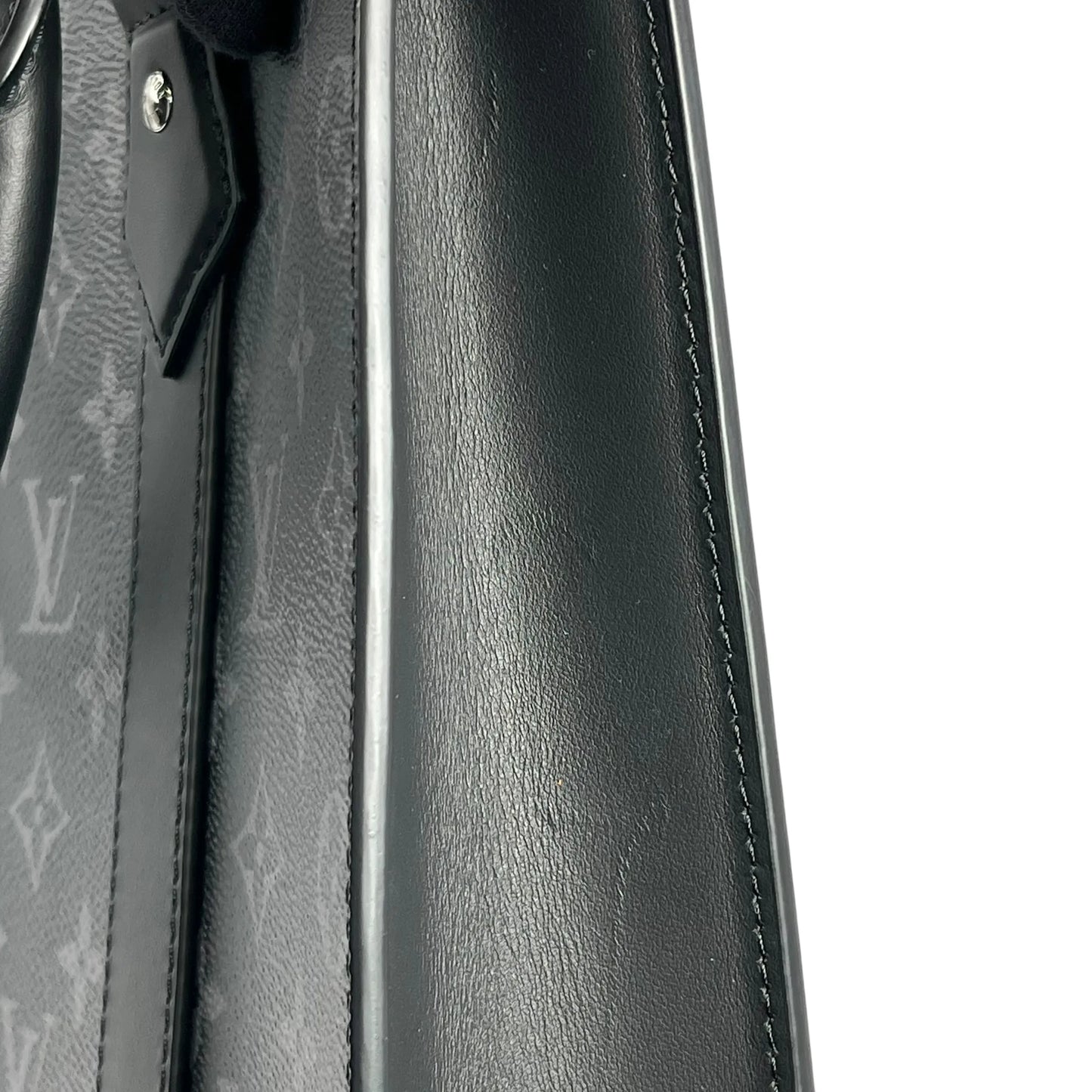 Louis Vuitton Monogram Eclipse Sac Plat - Black