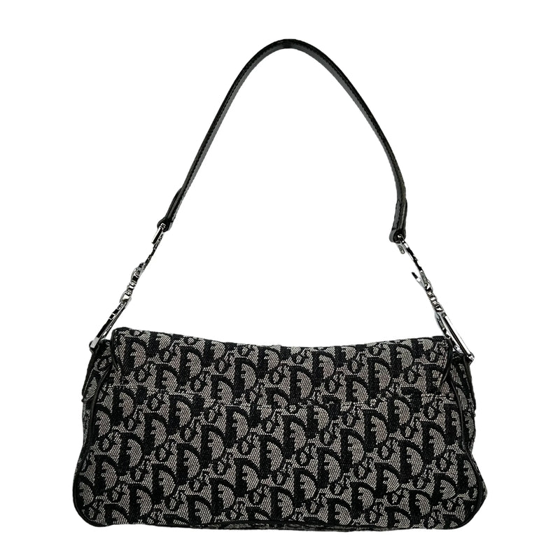 Dior Oblique Saddle Shoulder Bag - Black