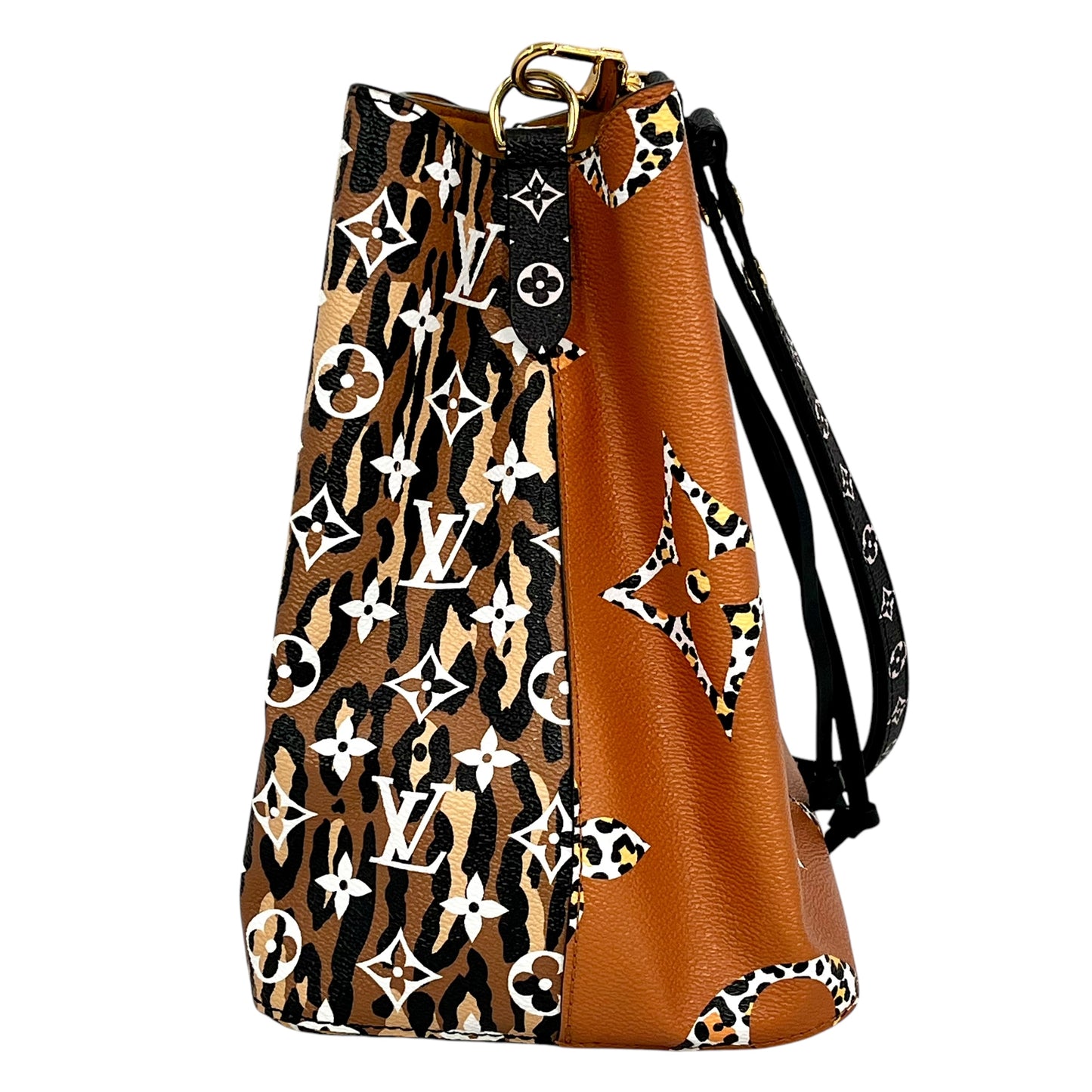 Louis Vuitton NeoNoe Camel Monogram Giant Jungle
